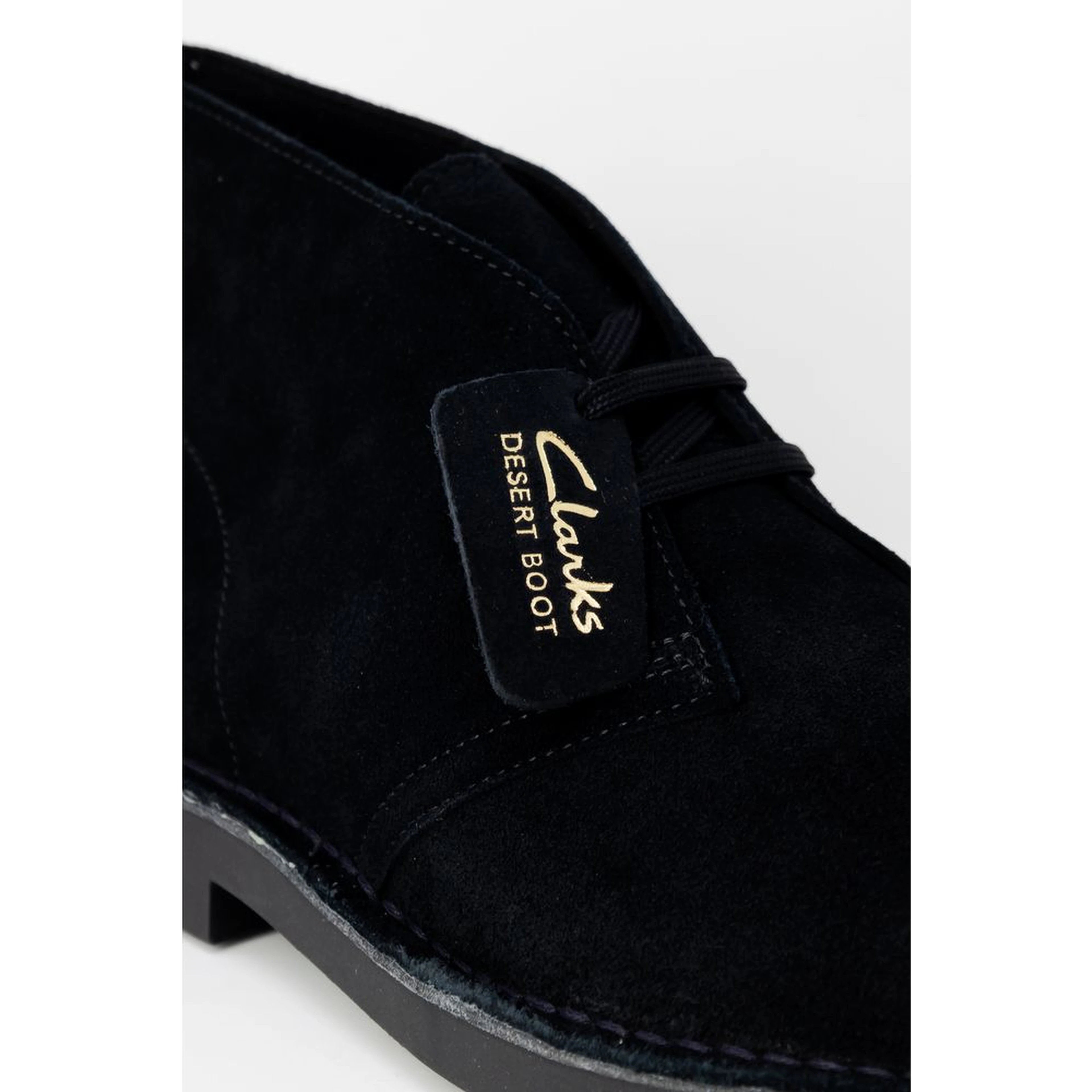 Black Leather Lace-Up Boots