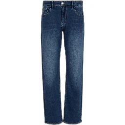 Blue Cotton Skinny Jeans