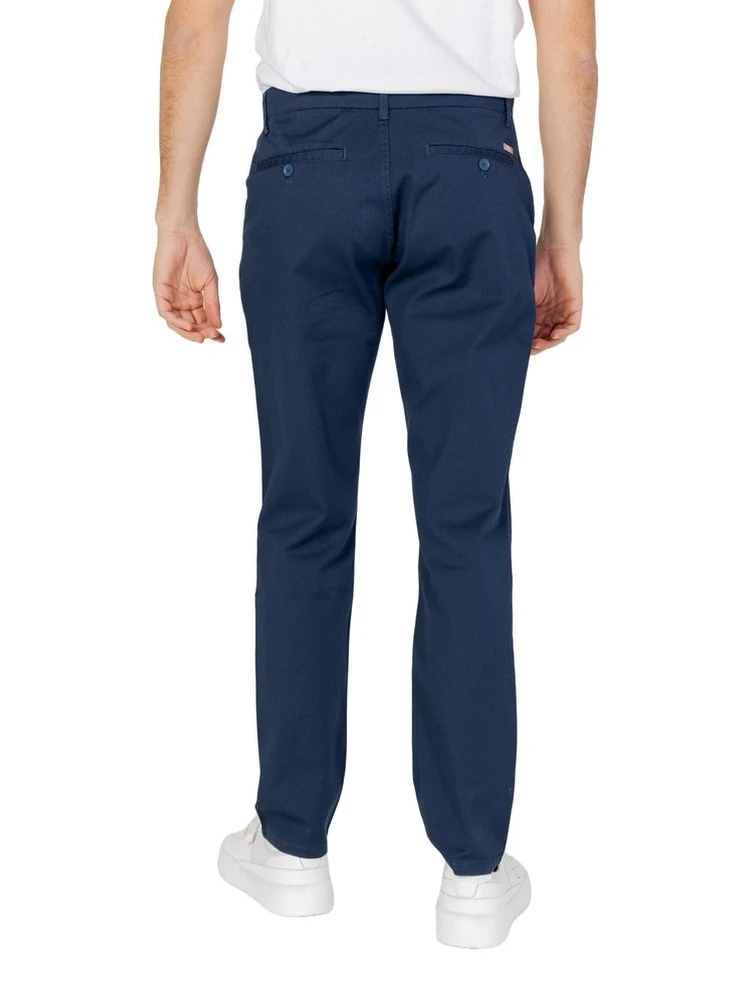Blue Cotton Casual Pants alternative