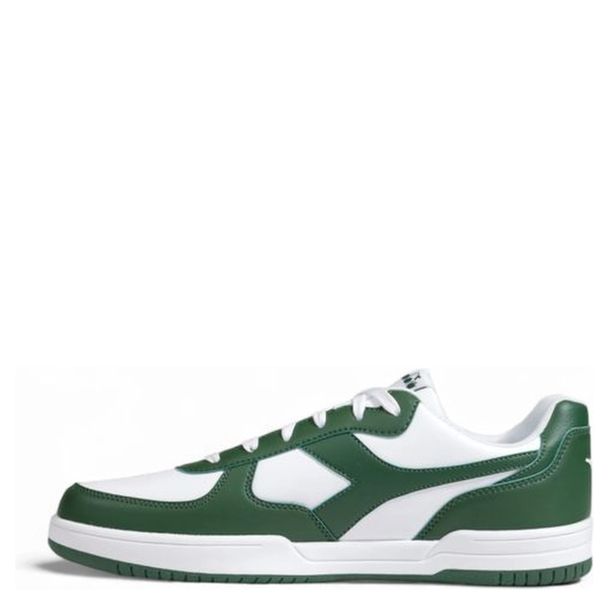 Green Artificial Leather Low Top Sneakers