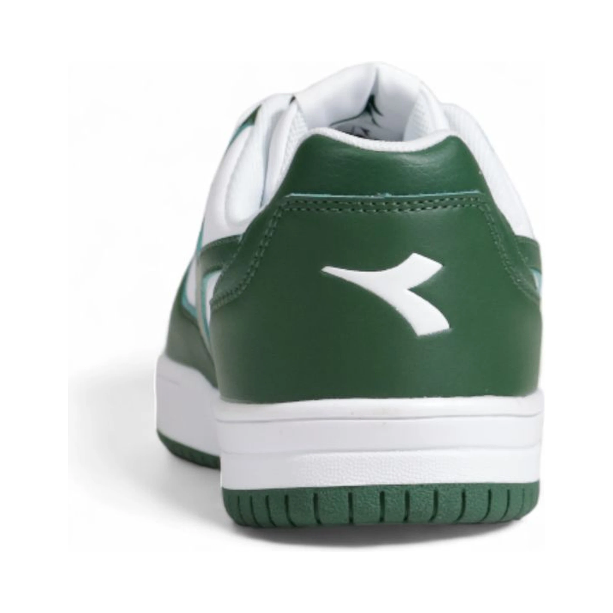 Green Artificial Leather Low Top Sneakers