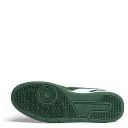 Green Artificial Leather Low Top Sneakers