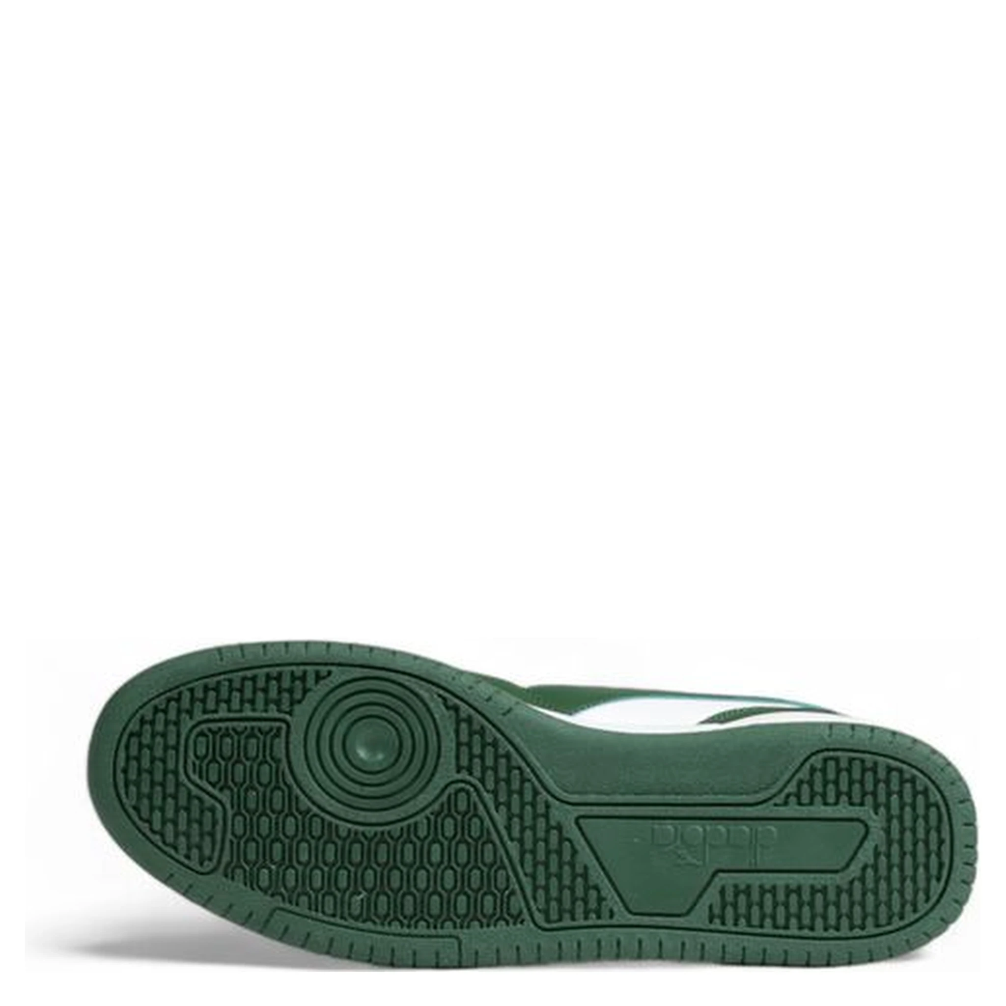 Green Artificial Leather Low Top Sneakers