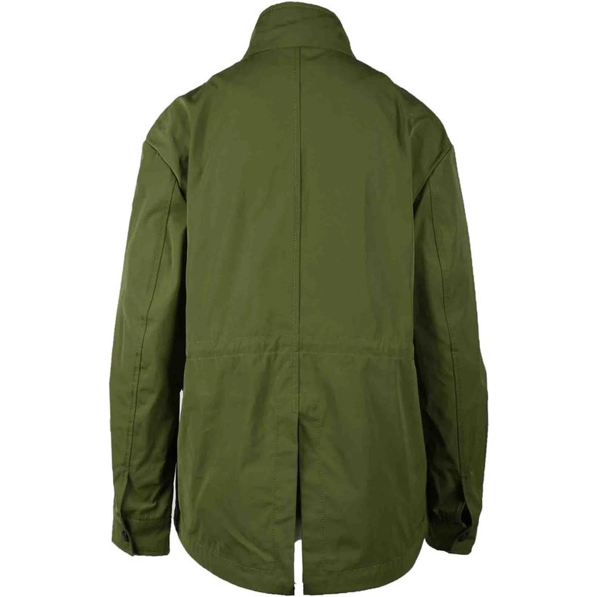 Green Polyester Parka