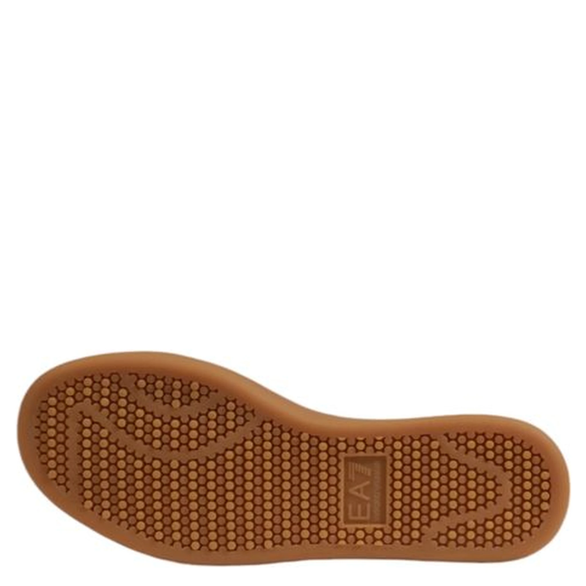 Beige Leather Low Top Sneakers