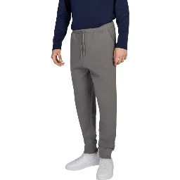 Gray Cotton Joggers (Workout Pants)