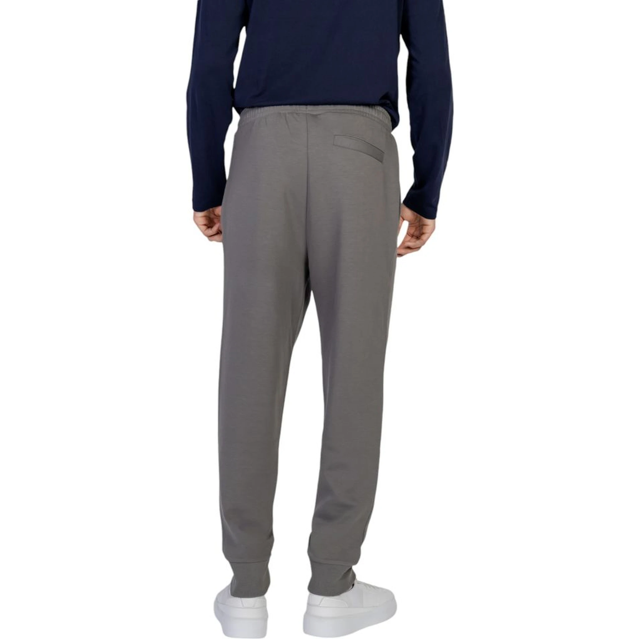 Gray Cotton Joggers (Workout Pants)