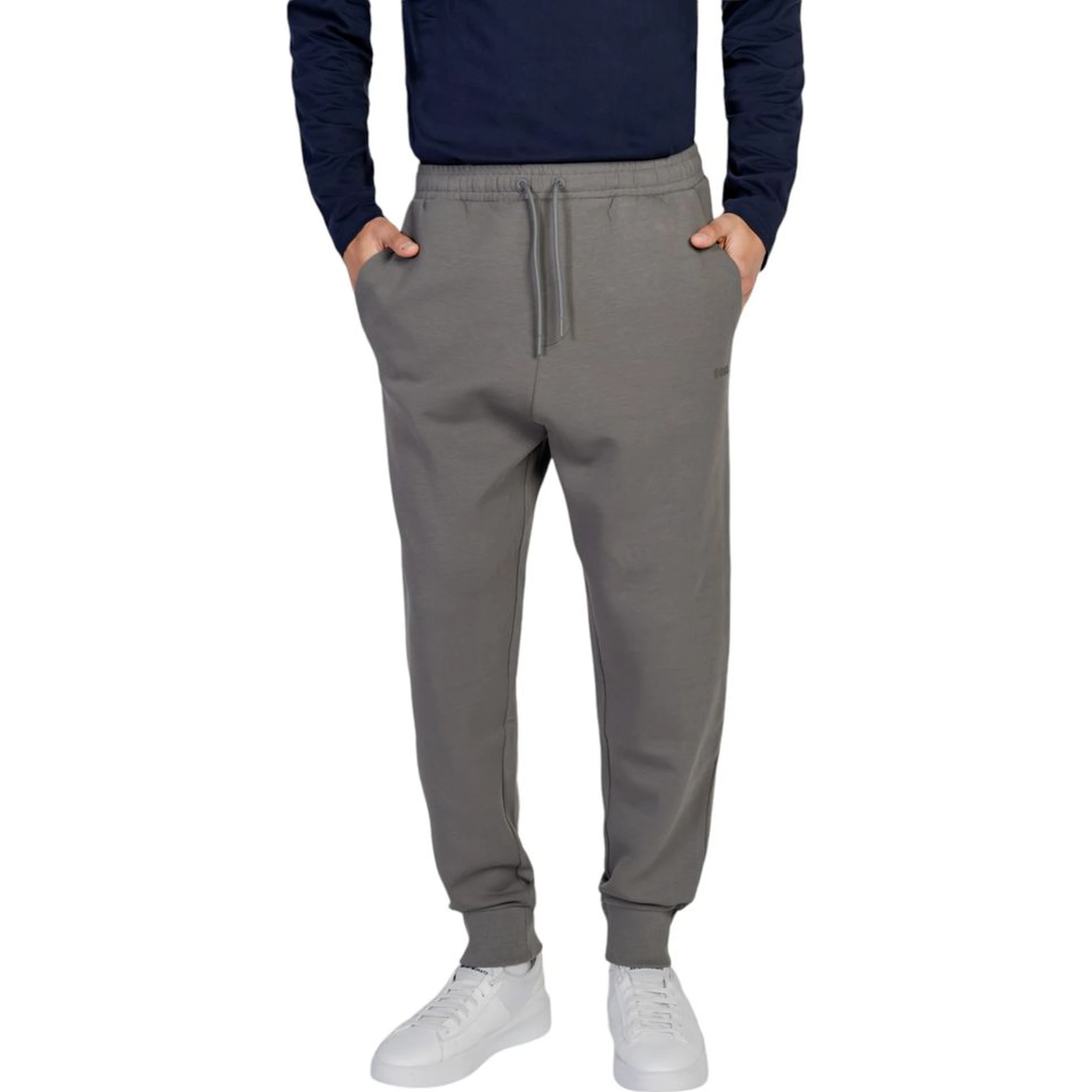 Gray Cotton Joggers (Workout Pants)