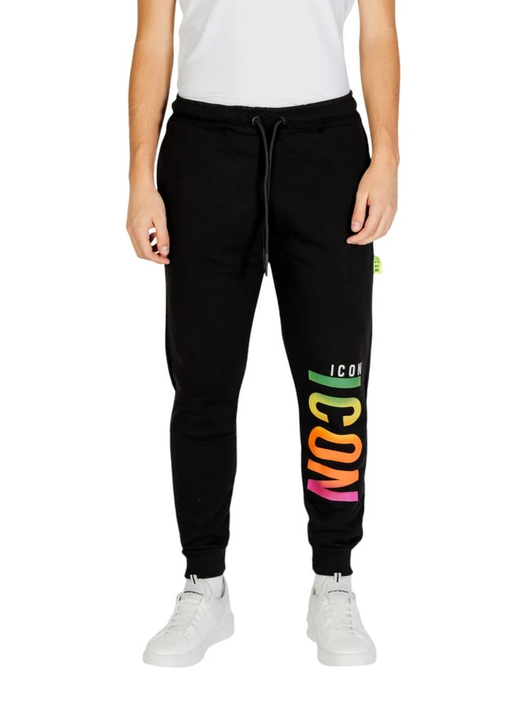 Black Cotton Joggers (Workout Pants)