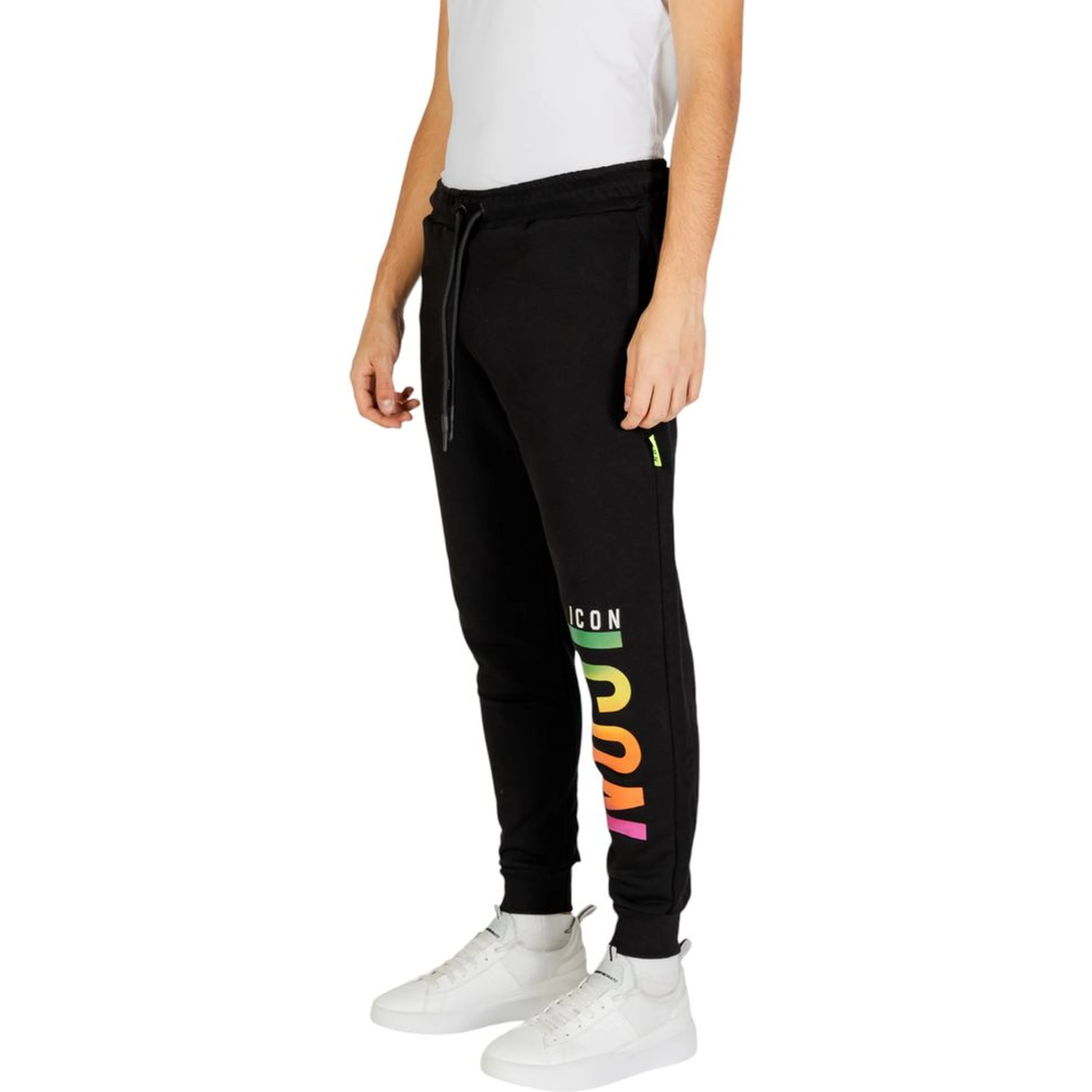 Black Cotton Joggers (Workout Pants)