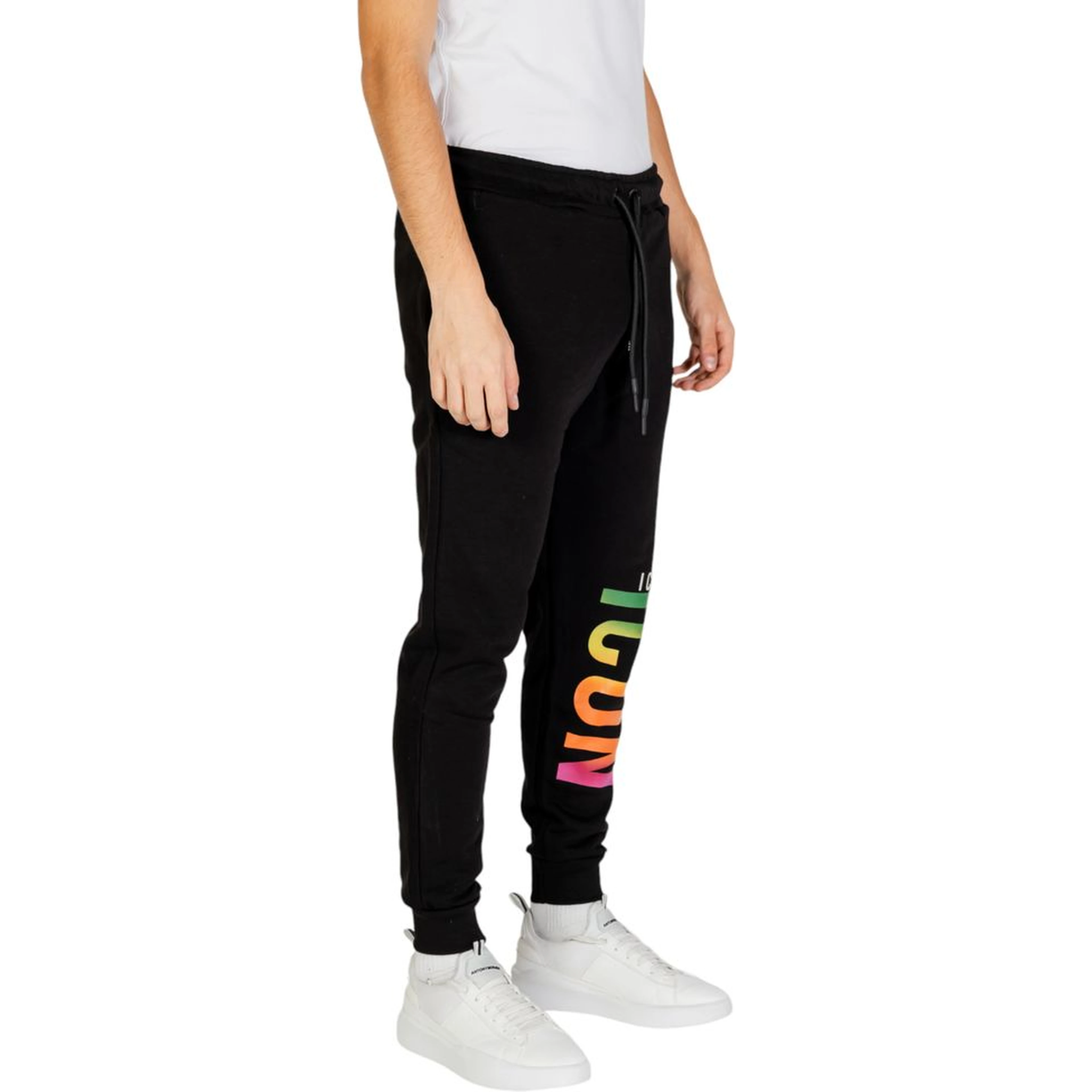 Black Cotton Joggers (Workout Pants)