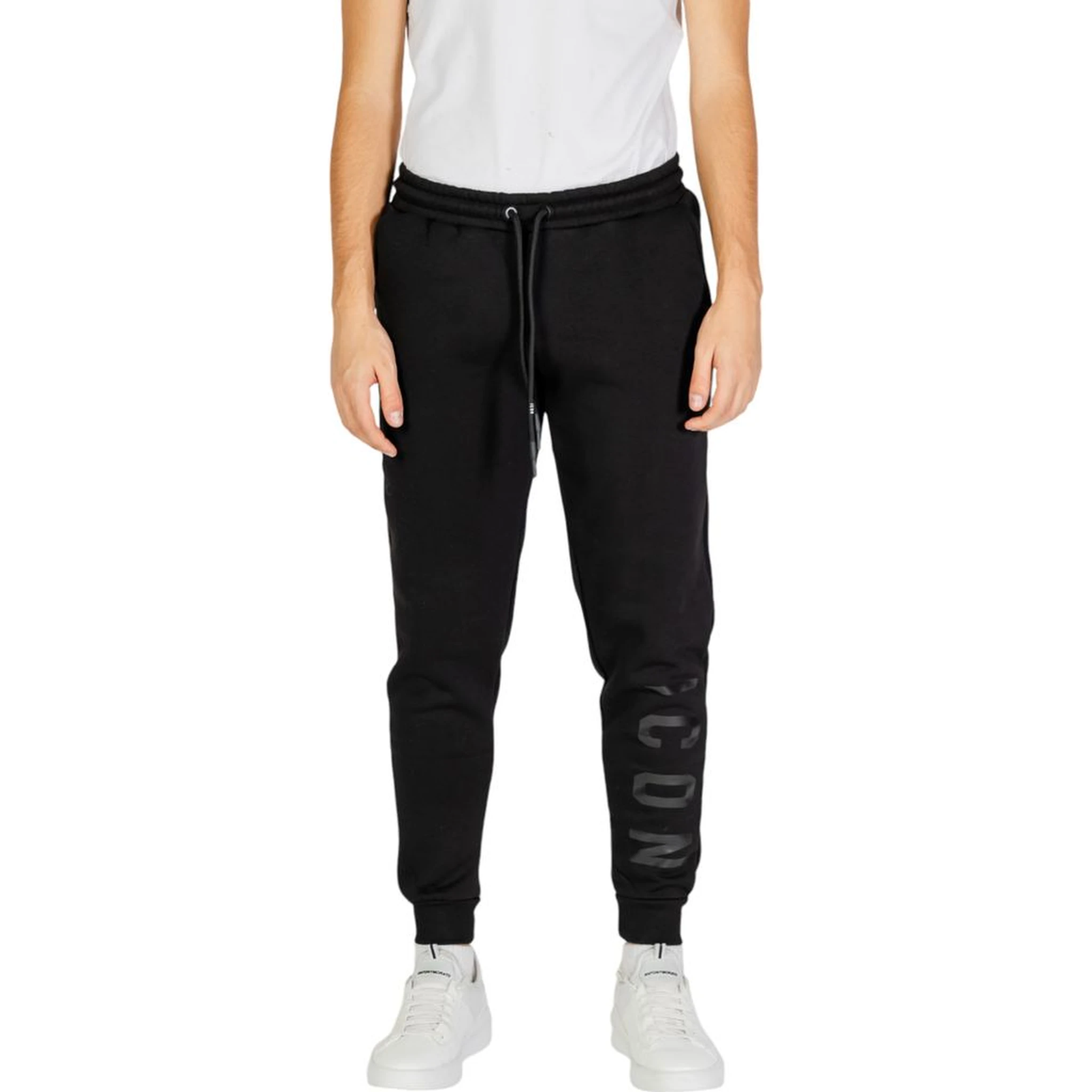 Black Cotton Joggers (Workout Pants)
