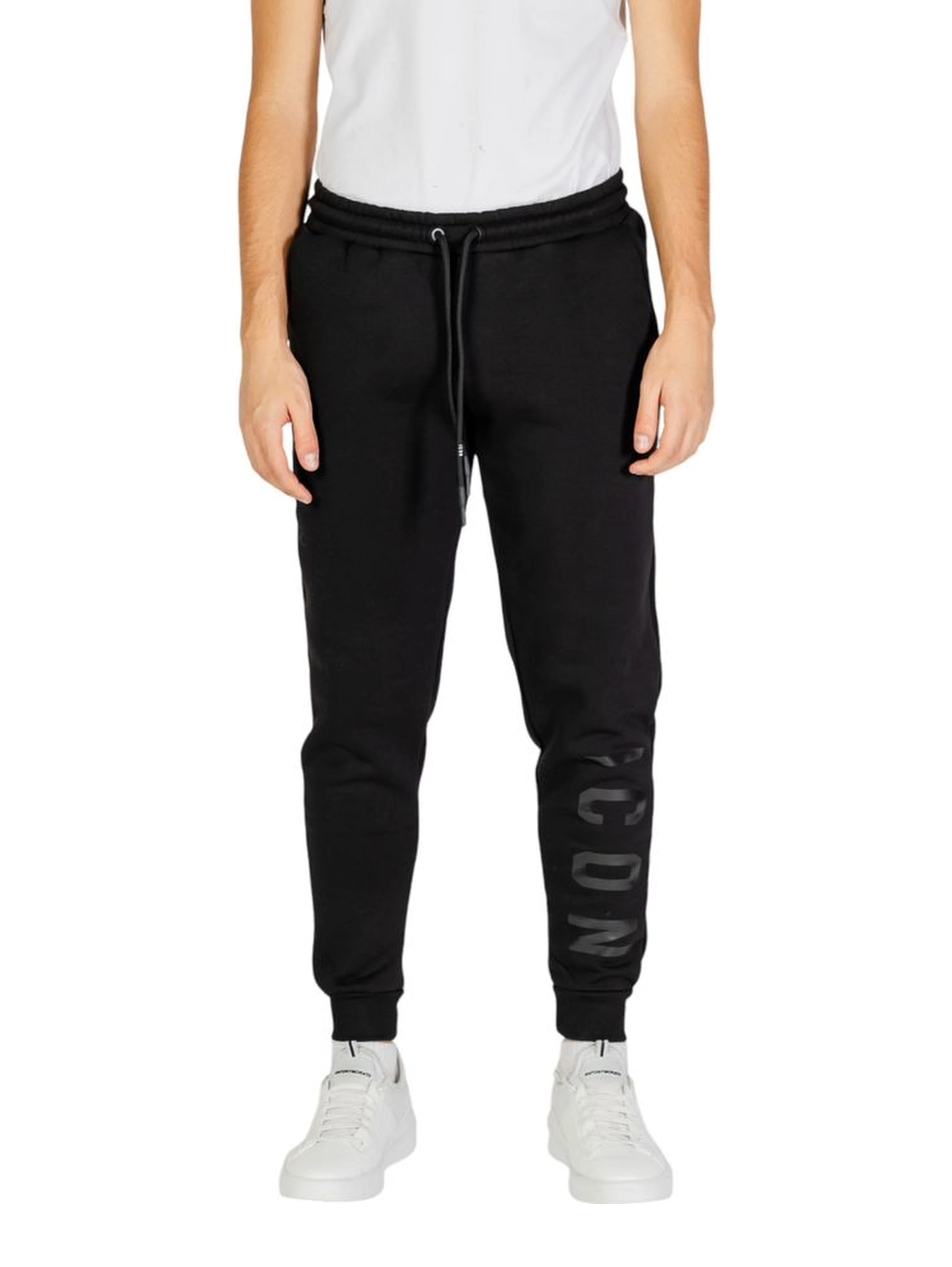 Black Cotton Joggers (Workout Pants)