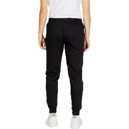 Black Cotton Joggers (Workout Pants)
