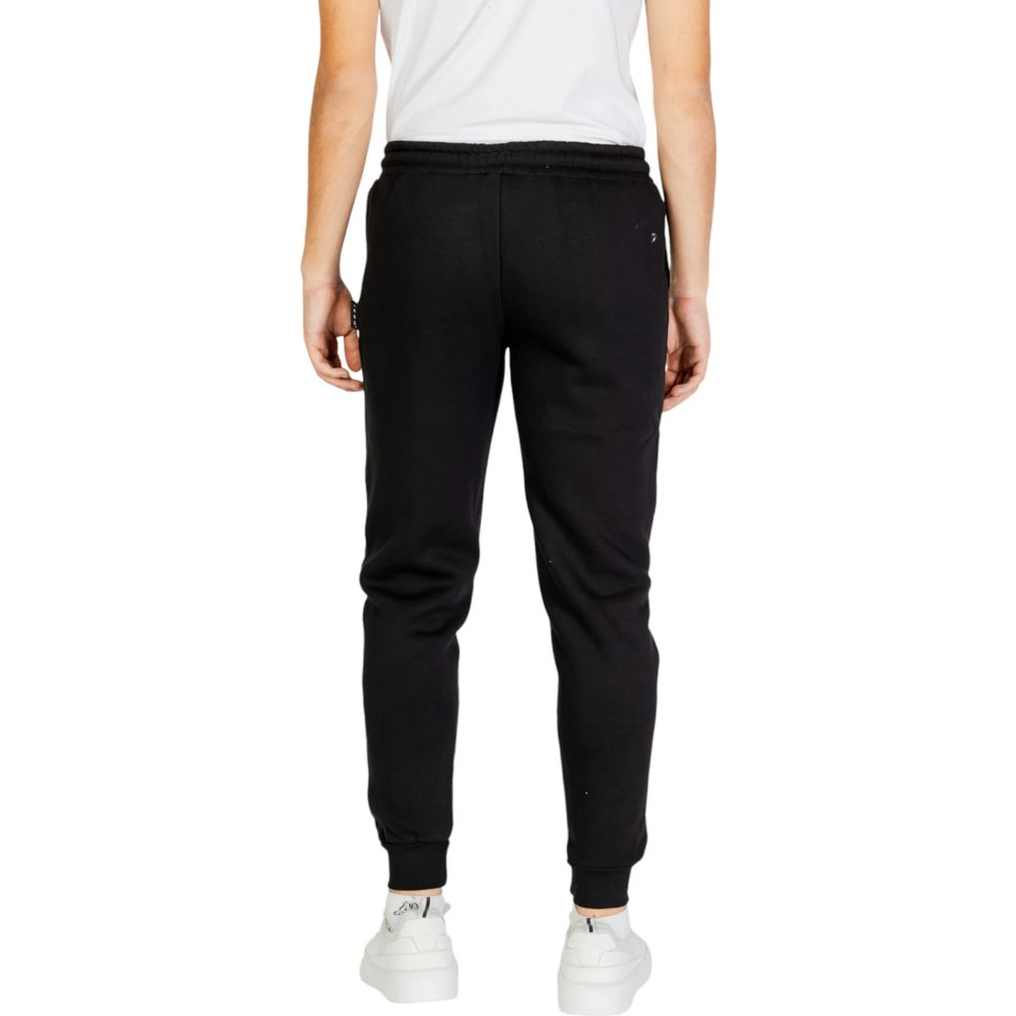 Black Cotton Joggers (Workout Pants)