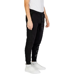 Black Cotton Joggers (Workout Pants)