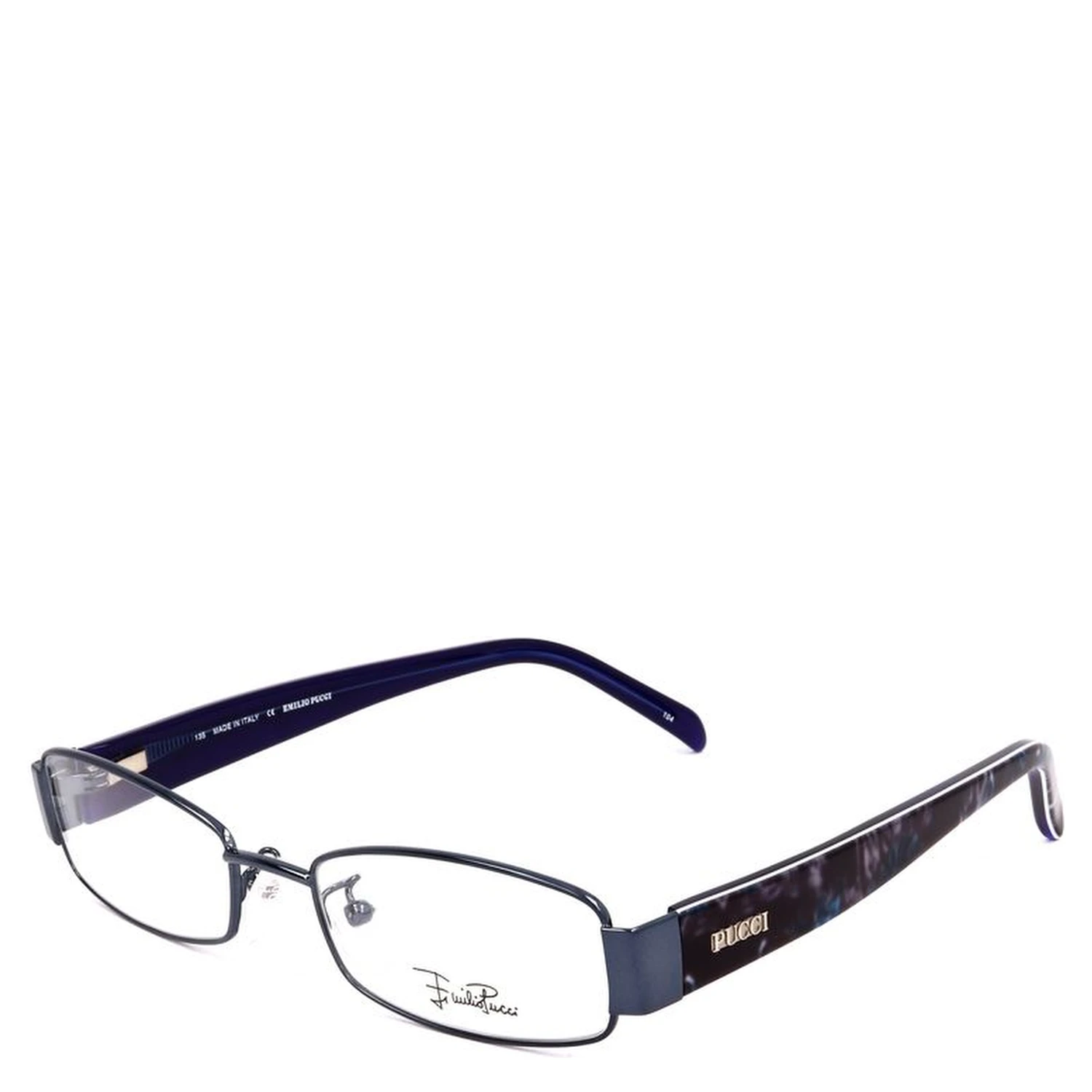 Blue Metal Glasses (Frames)