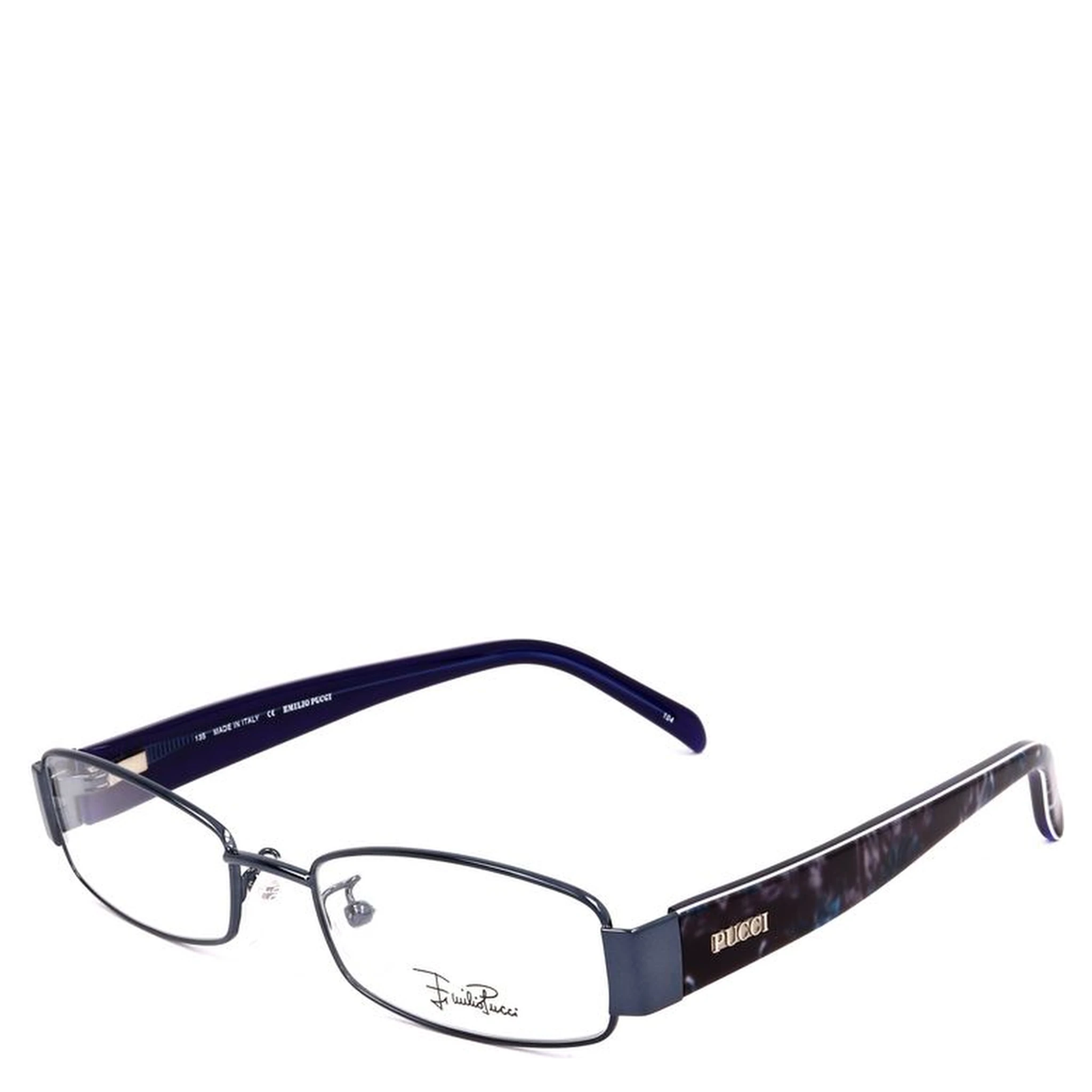 Blue Metal Glasses (Frames)