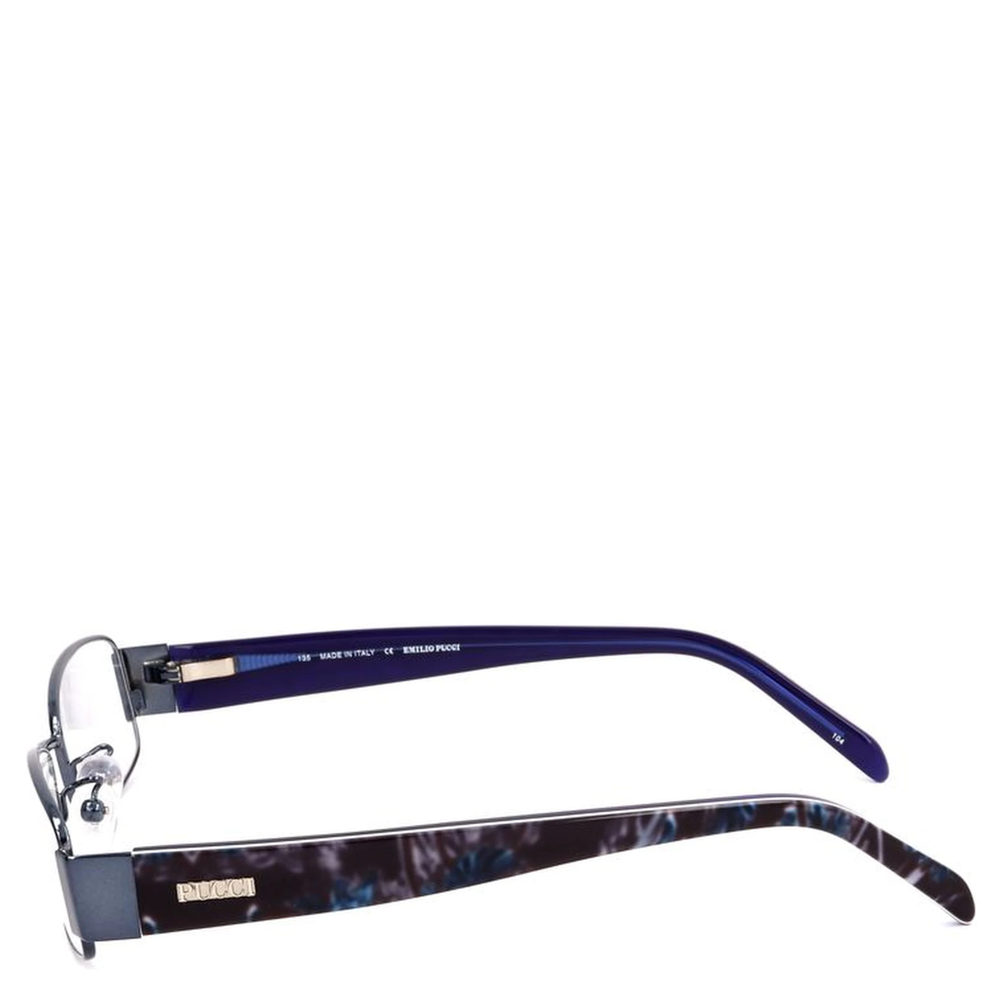 Blue Metal Glasses (Frames)