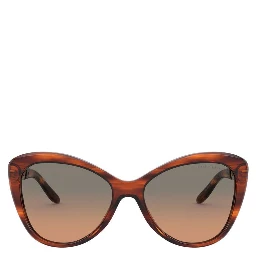Brown Metal Sunglasses