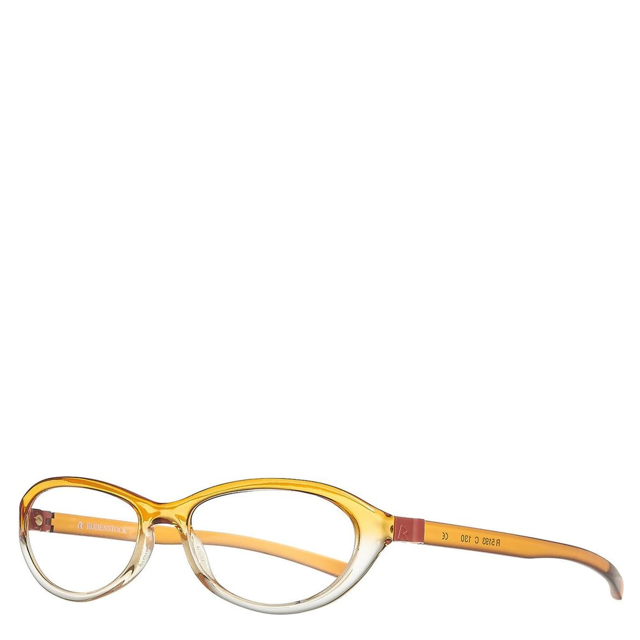 Orange Plastic Glasses (Frames)