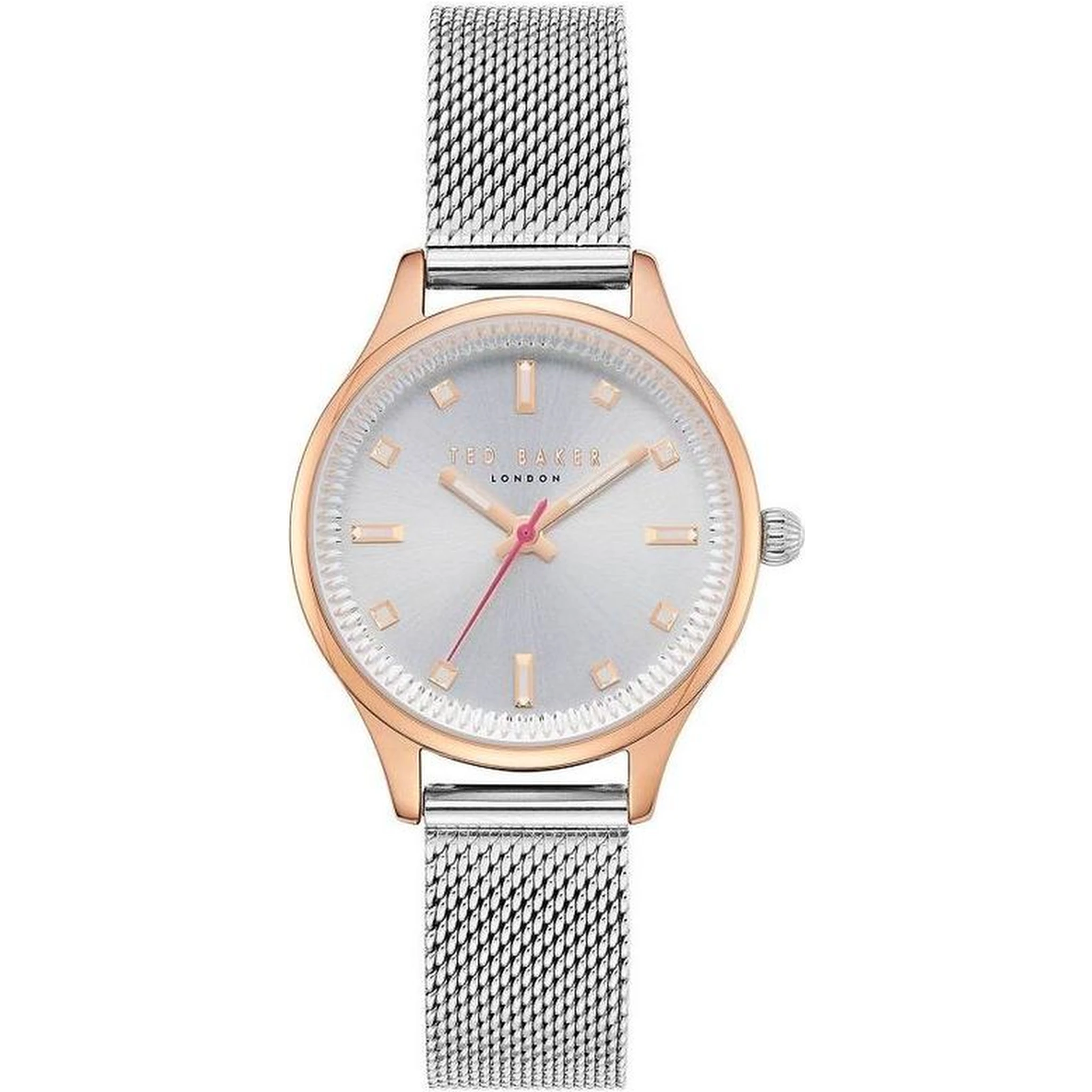Silver Stainless Steel Dress Watch