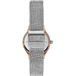Silver Stainless Steel Dress Watch