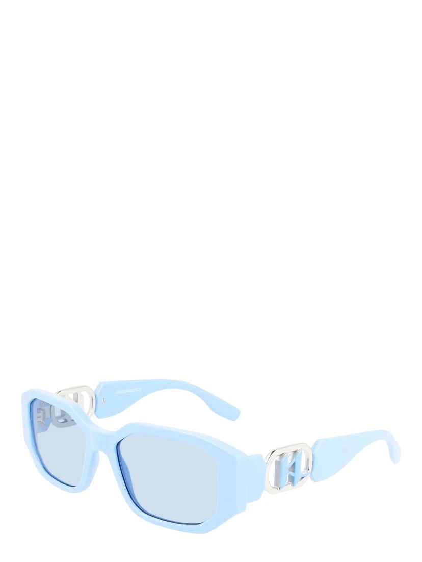 Blue Injected Sunglasses