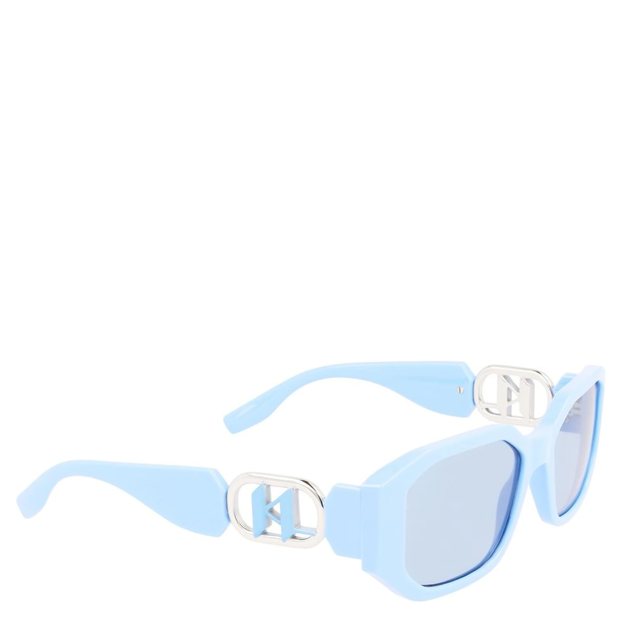 Blue Injected Sunglasses