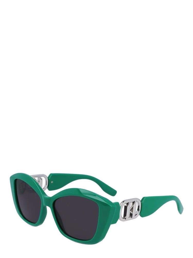 Green Injected Sunglasses