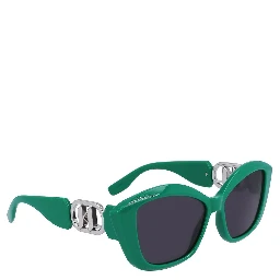 Green Injected Sunglasses