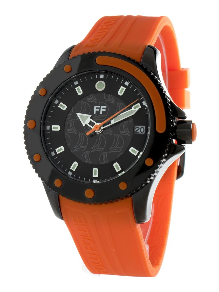 Orange Plastic Sport Watch