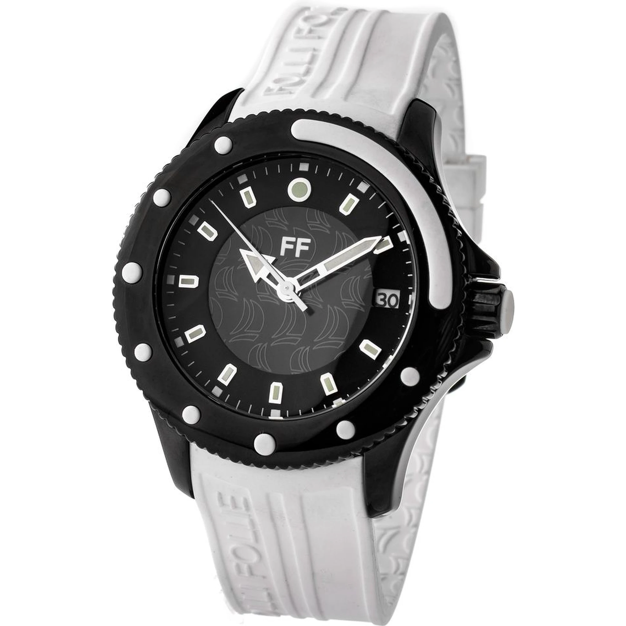 White Stainless Steel Sport Watch