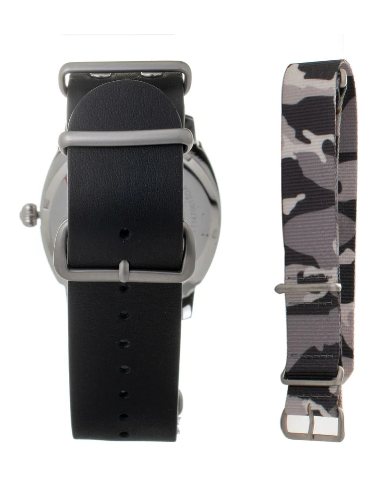 Black Leather Dress Watch alternative