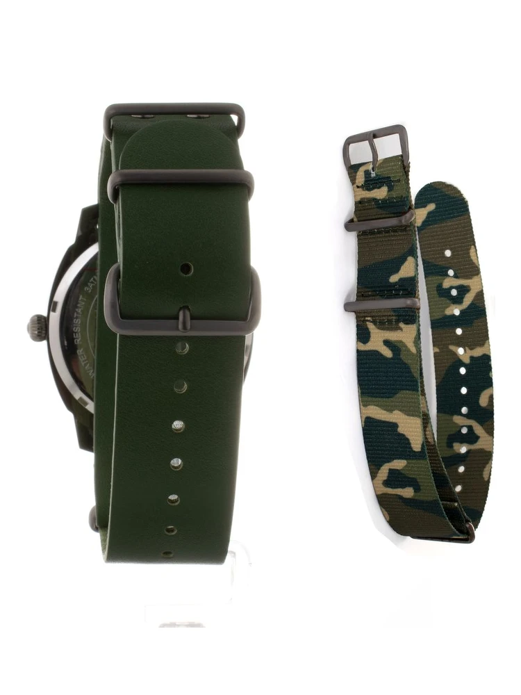 Green Leather Dress Watch alternative