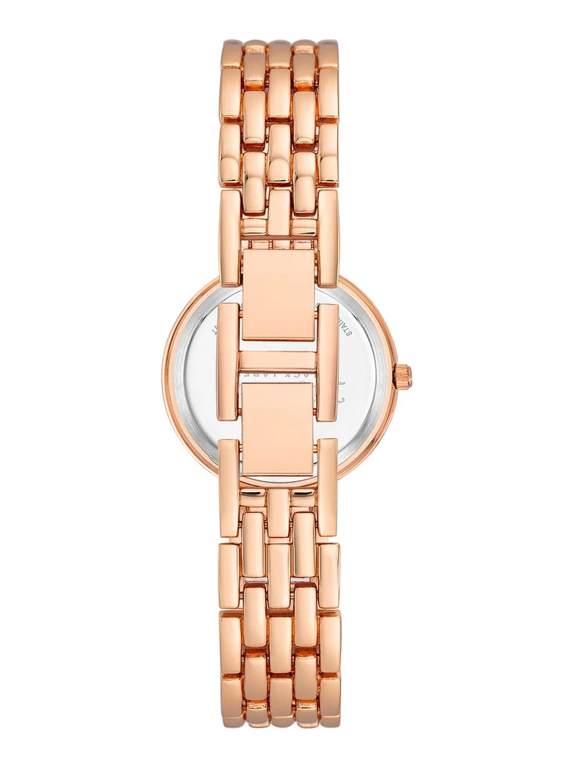 Multicolor Metal Dress Watch
