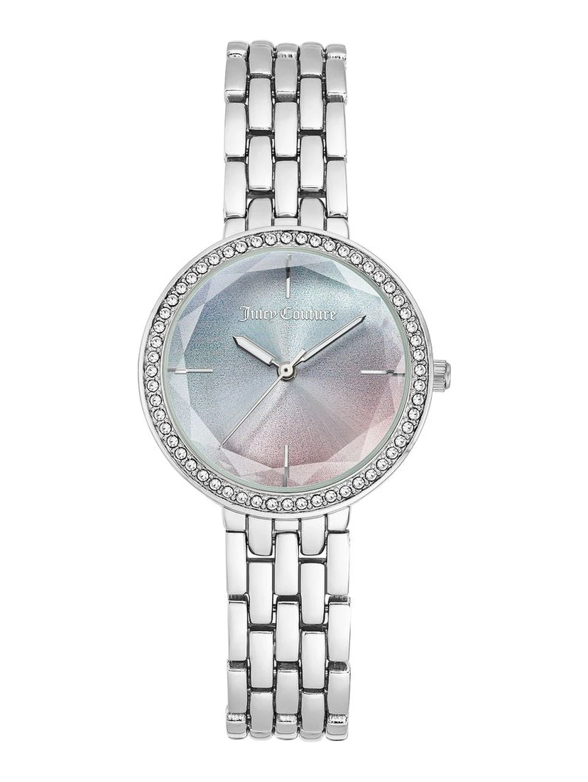 Silver Metal Dress Watch