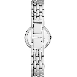 Silver Metal Dress Watch