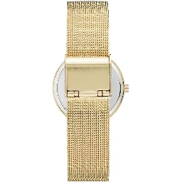 Gold Stainless Steel Dress Watch