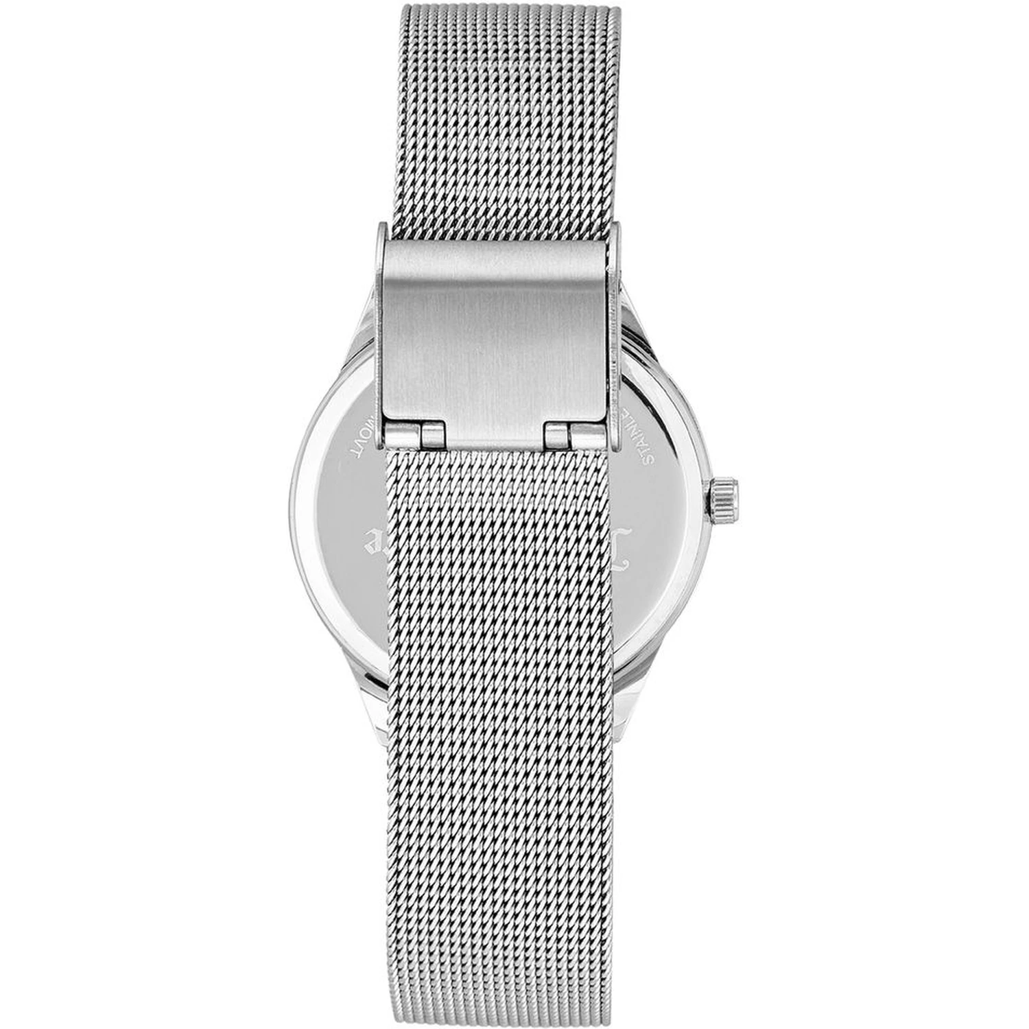Silver Stainless Steel Dress Watch