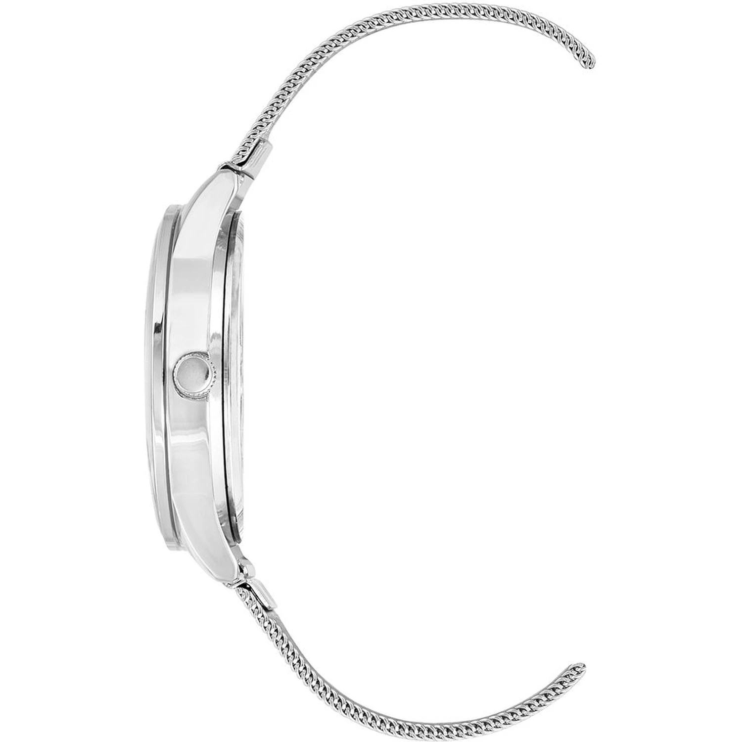 Silver Stainless Steel Dress Watch