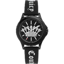 Black Synthetic Bracelet Watch