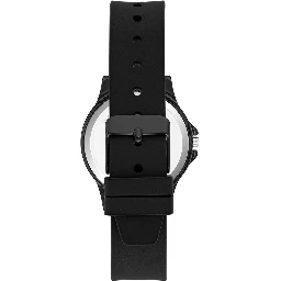 Black Synthetic Bracelet Watch