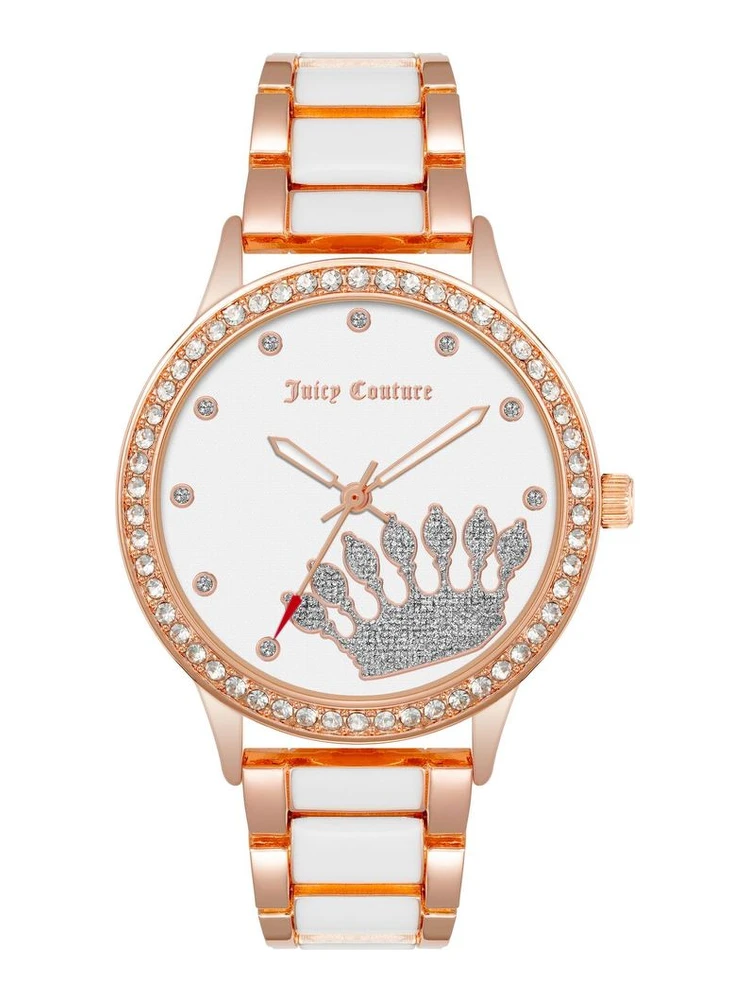 Multicolor Metal Dress Watch