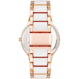 Multicolor Metal Dress Watch