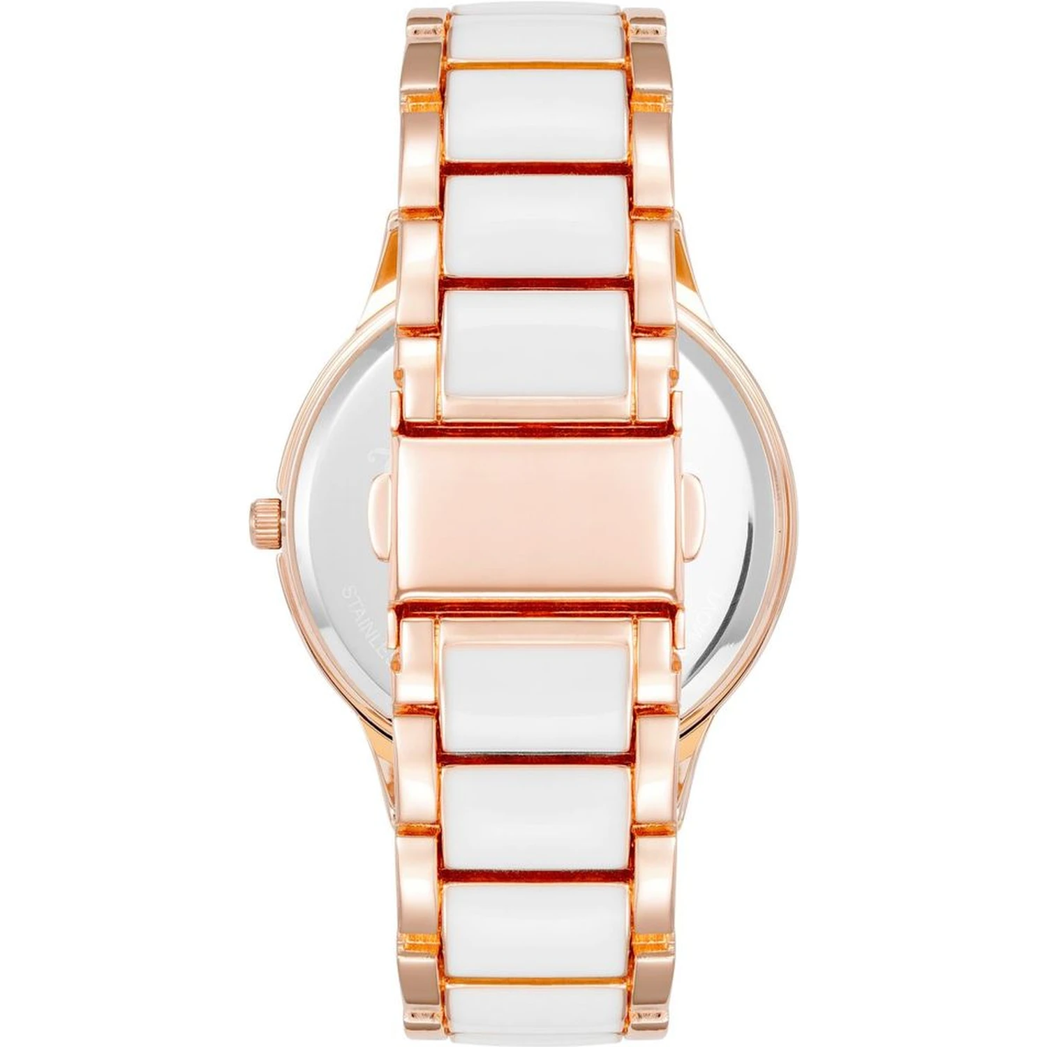 Multicolor Metal Dress Watch