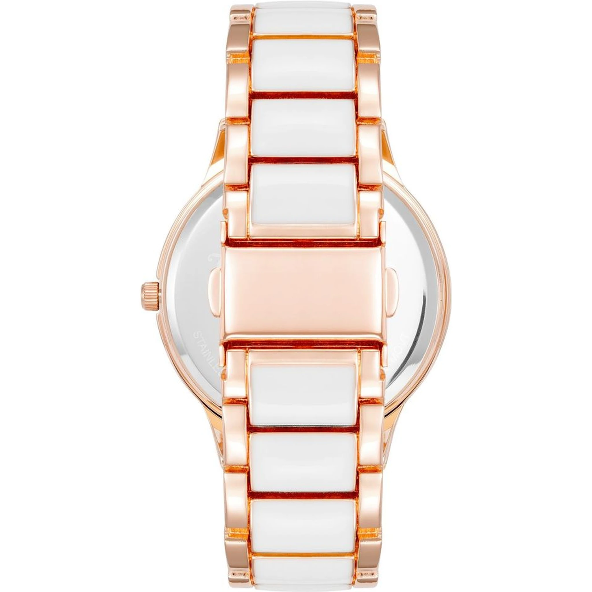 Multicolor Metal Dress Watch
