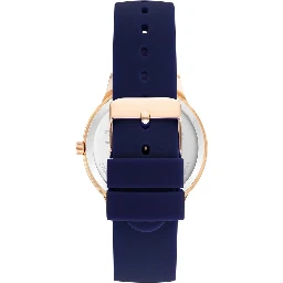 Blue Synthetic Bracelet Watch