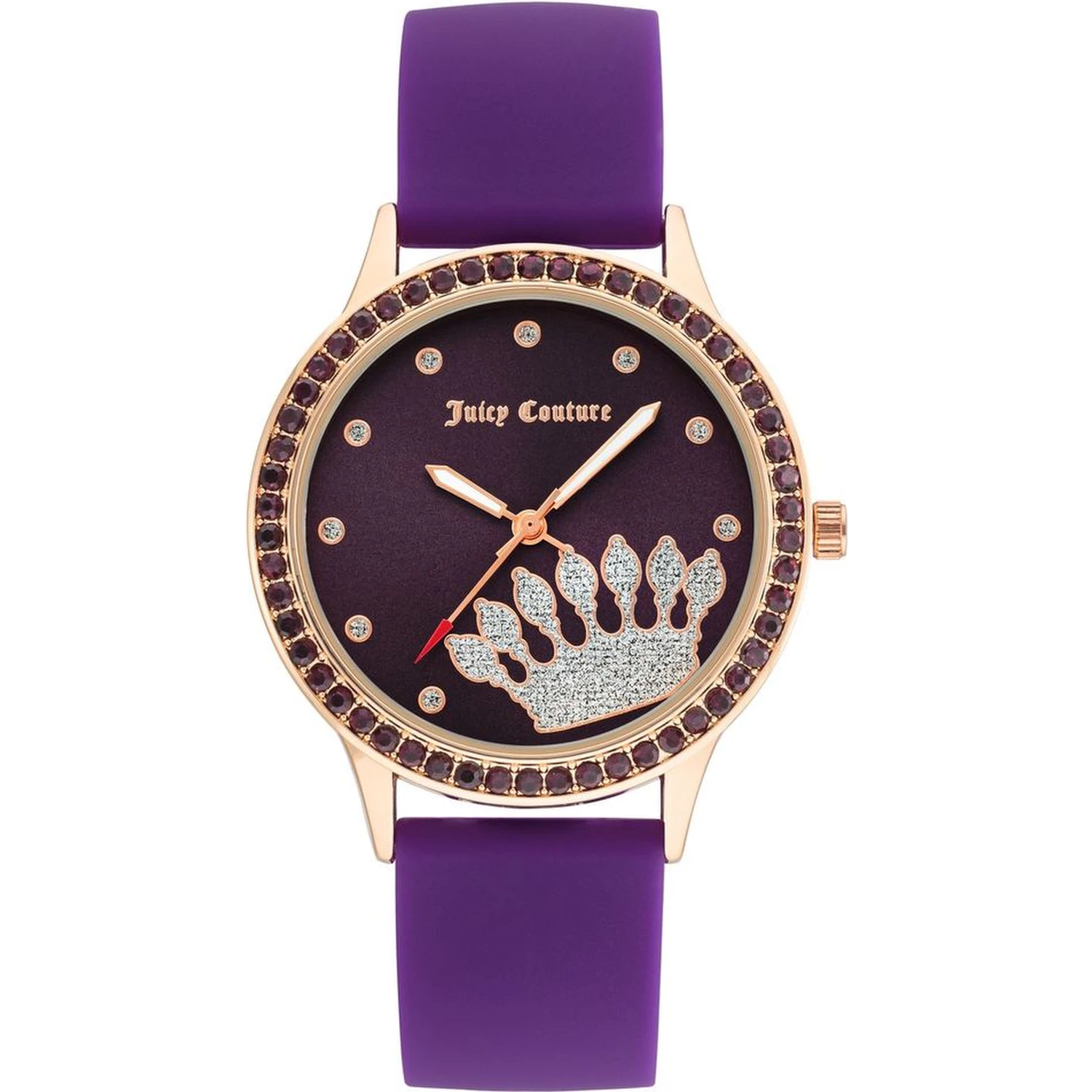 Purple Synthetic Dress Watch