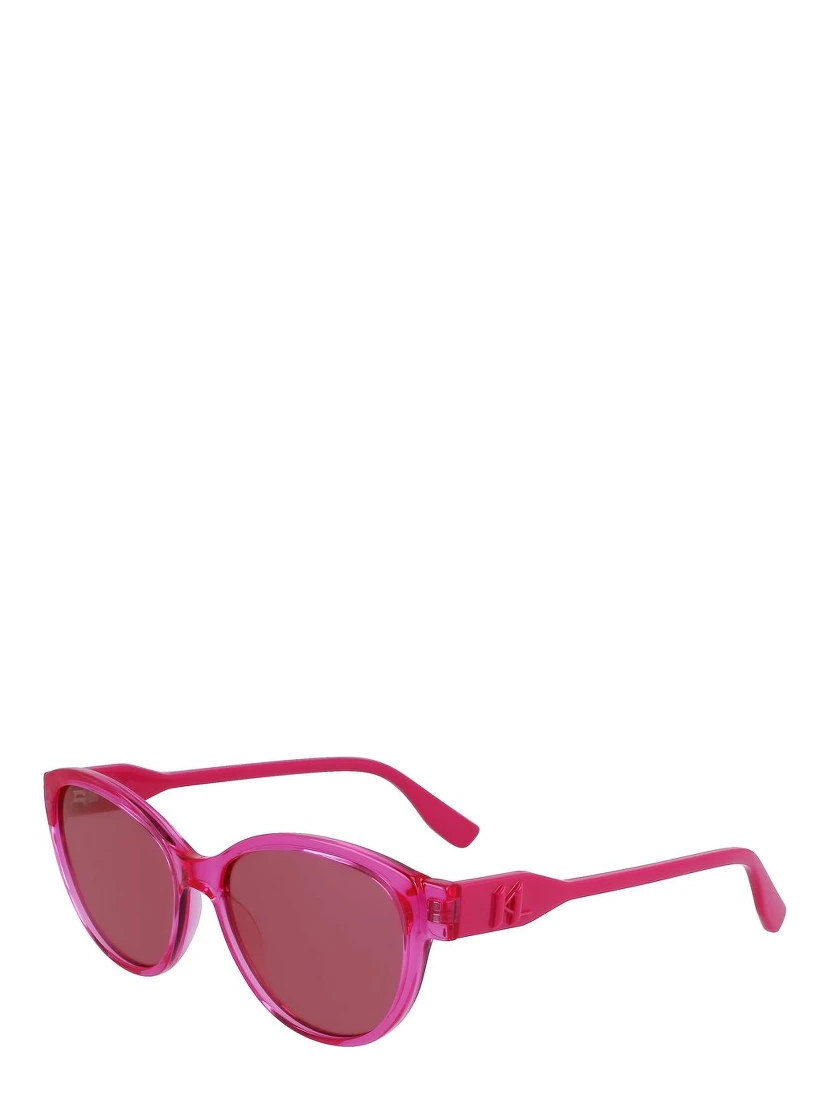 Purple Injected Sunglasses